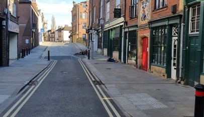 Lockdown in York 11th April 2020 1