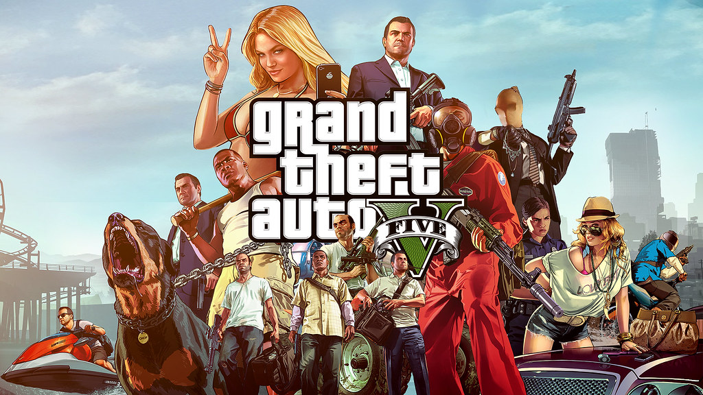 Grand Theft Auto V - GTAV grátis na Epic Games Store