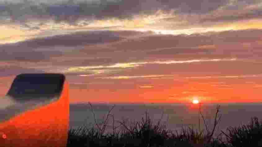 Beautiful sunrise from Flamborough Lighthouse 1