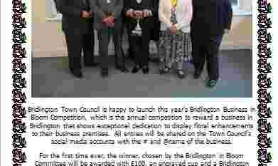 Bridlington Business in Bloom 2020 has now Started 27