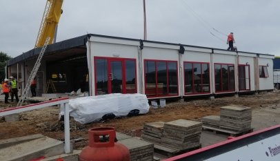 Photos: New Brid Town Clubhouse nears completion 14