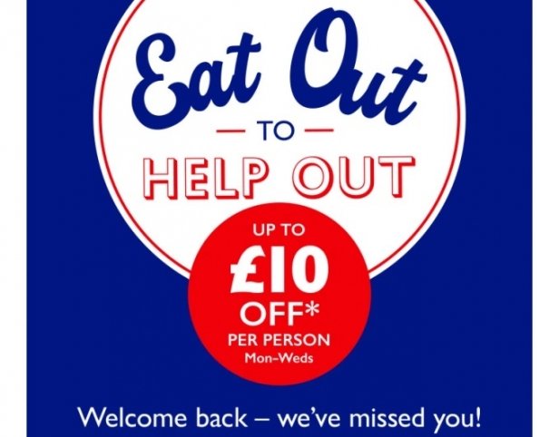Eat Out To Help Out! Find your nearest Participating Restaurant to grab a 50% Discount. 1